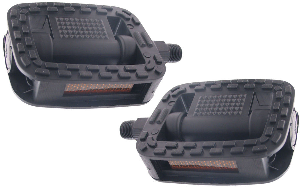 Edge pedaalset comfort anti-slip - zwart (werkplaatsverpakking)