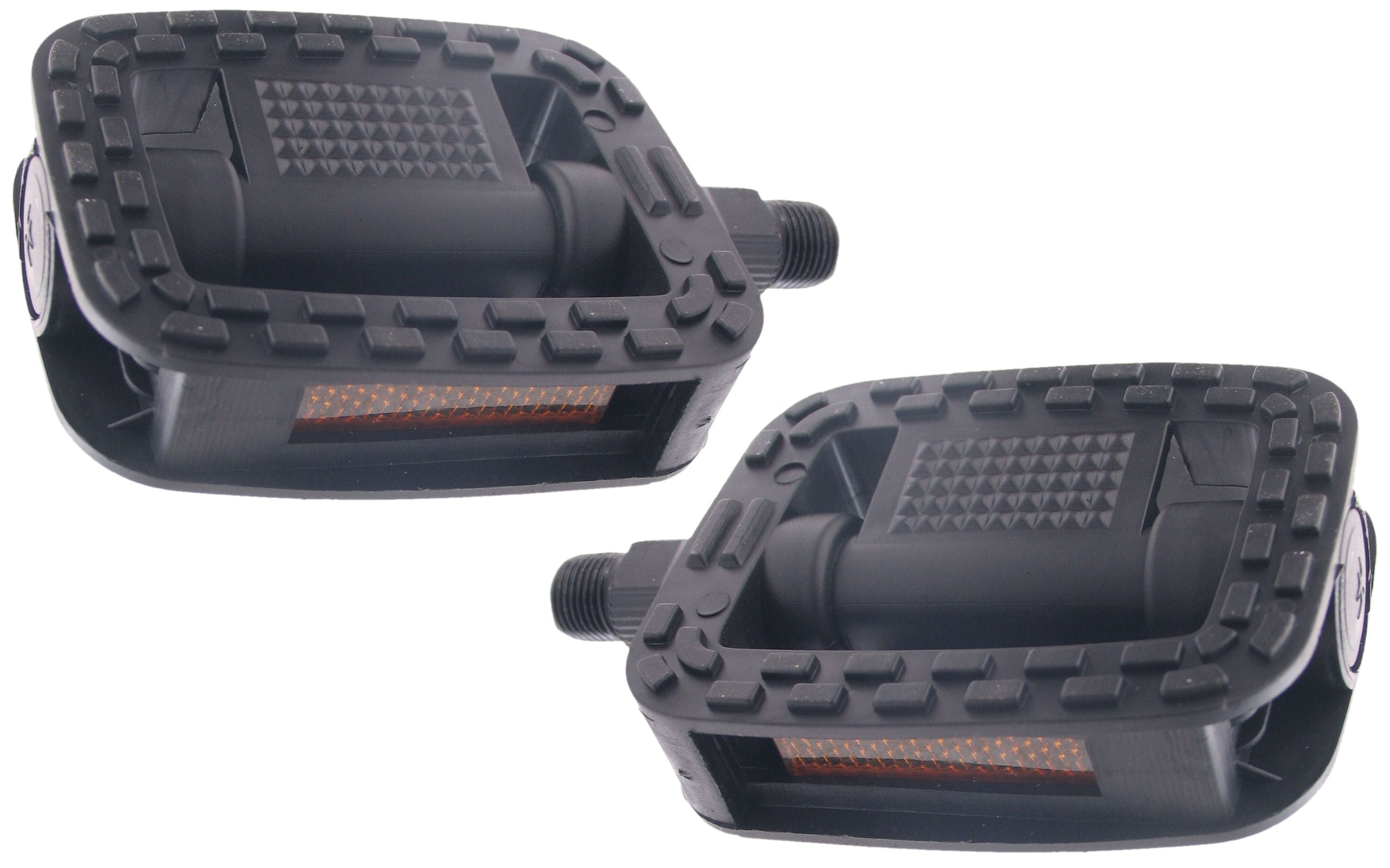 Edge pedaalset comfort anti-slip - zwart (werkplaatsverpakking)