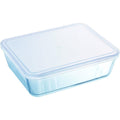 Pyrex Cook Freeze Glas-Auflaufform + Deckel 4l transparent
