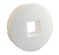 Powertex • piepschuim cirkel 17.5x4cm