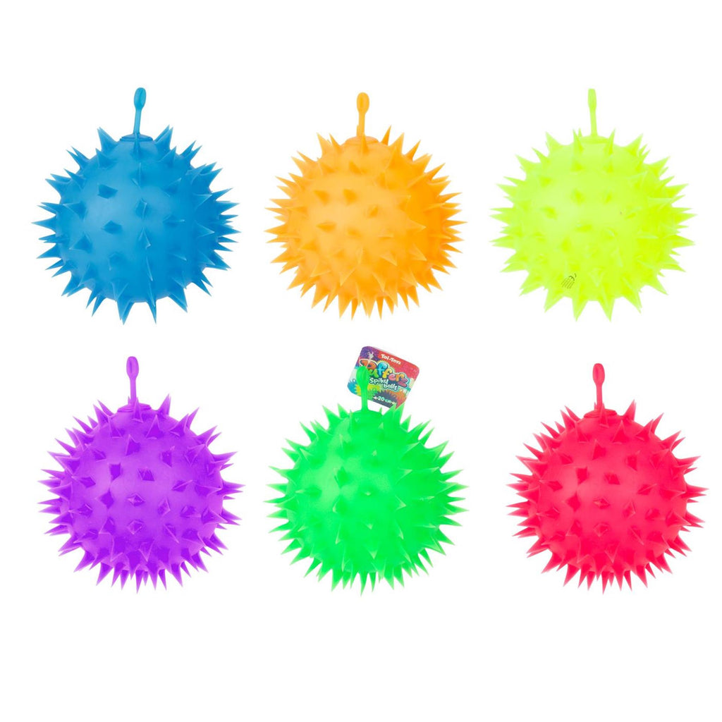 Toi-toys pufferz pufferbal -spikes- 20cm 230gr 6ass