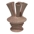 Mansion atmosphere vaas met buizen pastel roze 13,1xh18,7cm