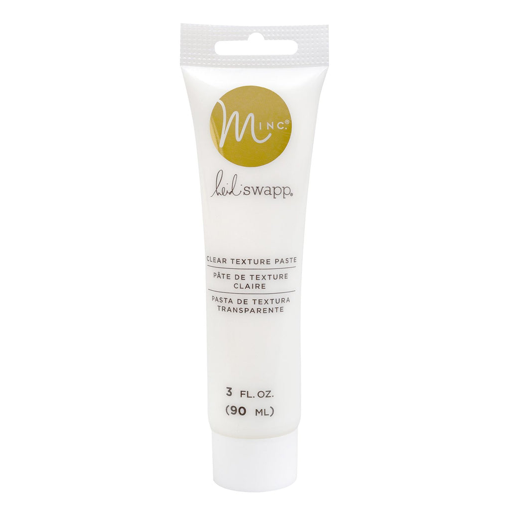 Heidi swapp • minc medium texture paste clear 3 oz.