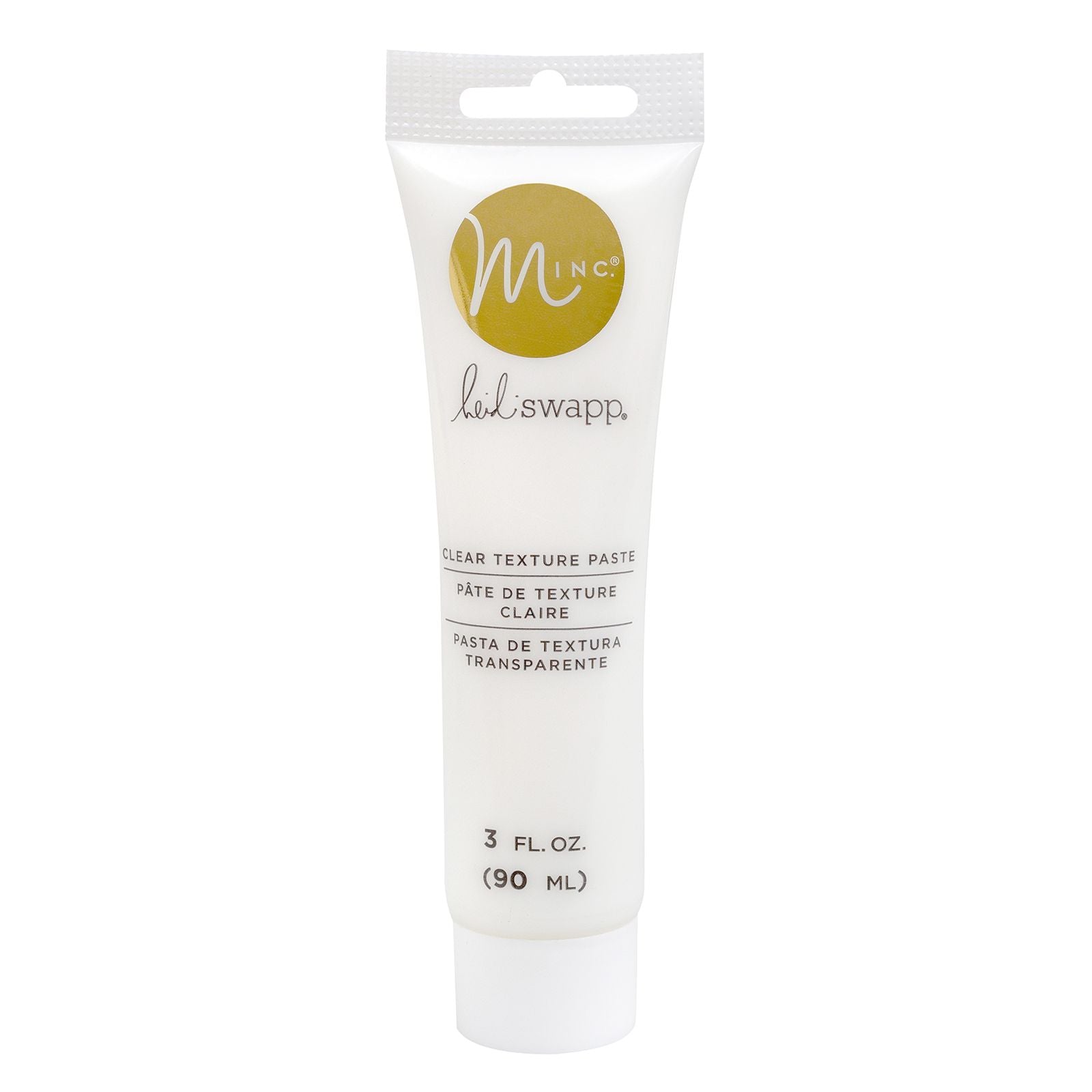 Heidi swapp • minc medium texture paste clear 3 oz.