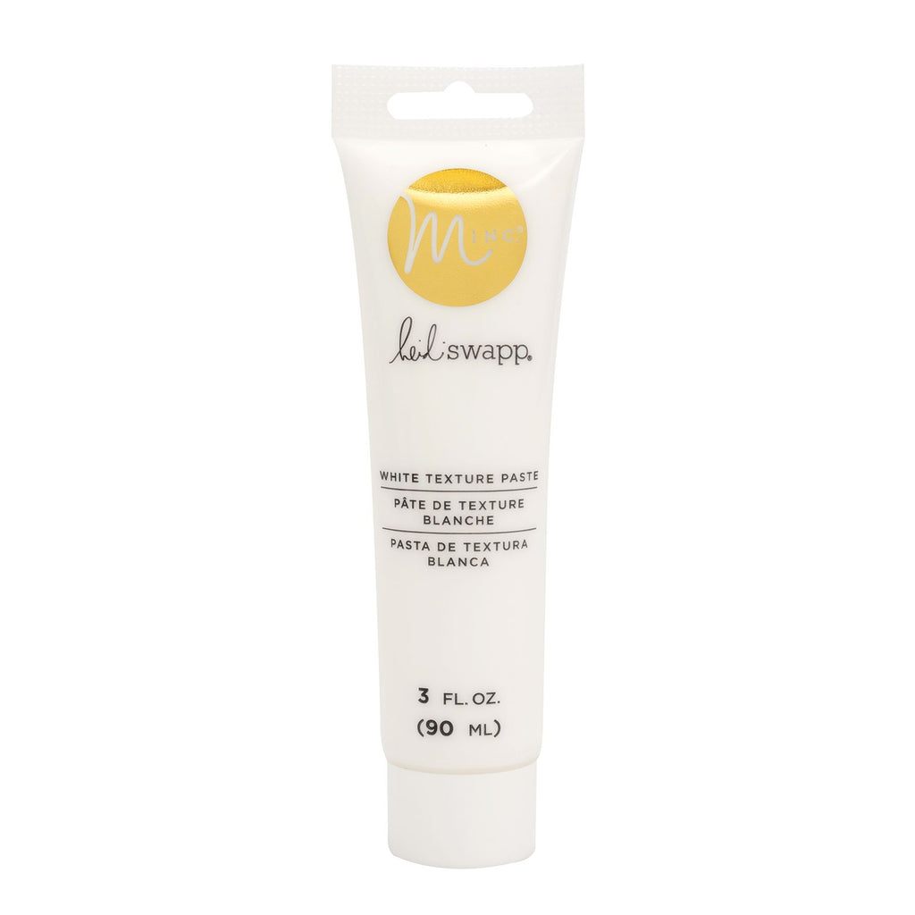 Heidi swapp • minc medium texture paste white 3oz.