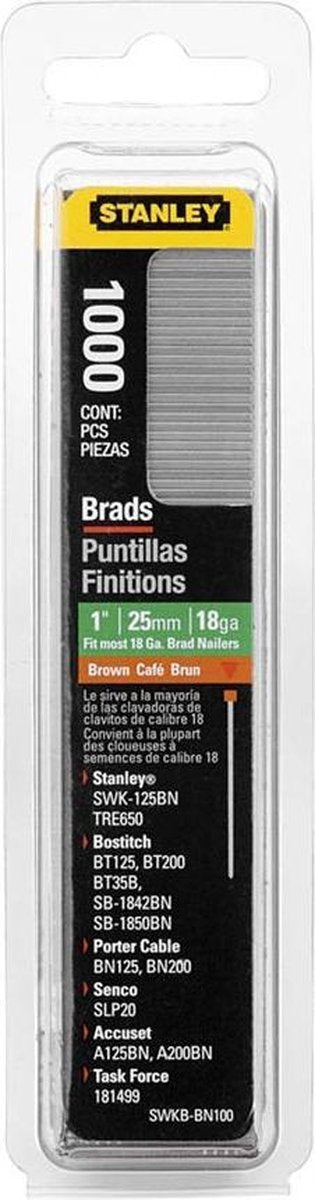 Stanley nagels type j 18g 25mm
