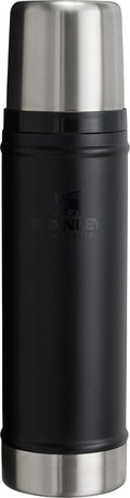 Stanley classic legendary thermosfles 750 ml - houdt 20 uur warm of koud - lekvrij - vaatwasserbestendig - bpa-vrij - voor koffie, thee en meer - roestvrijstalen thermoskan - black 2.0