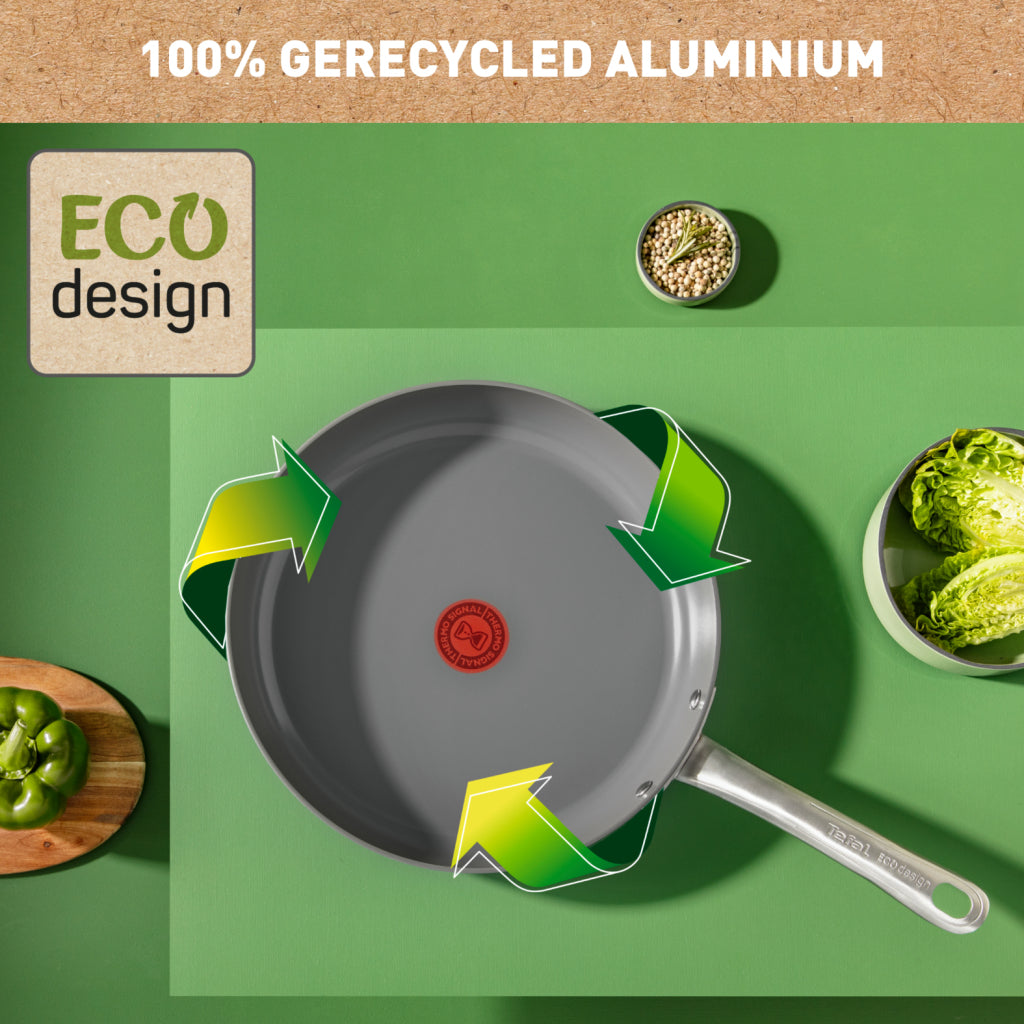 Tefal C42402 Renew+ Keramik-Bratpfanne 20 cm