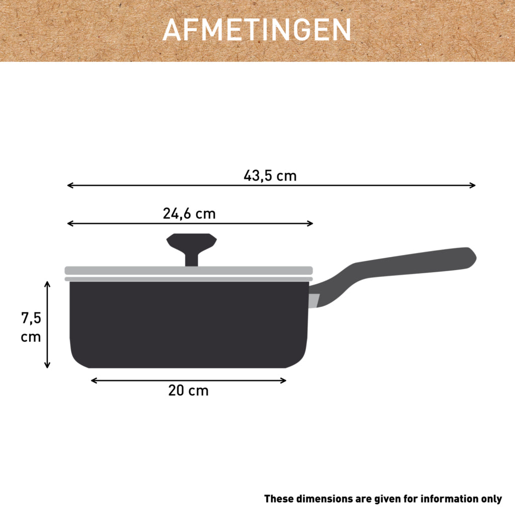 Tefal C42432 Renew+ Keramik-Kochtopf 24 cm mit Deckel