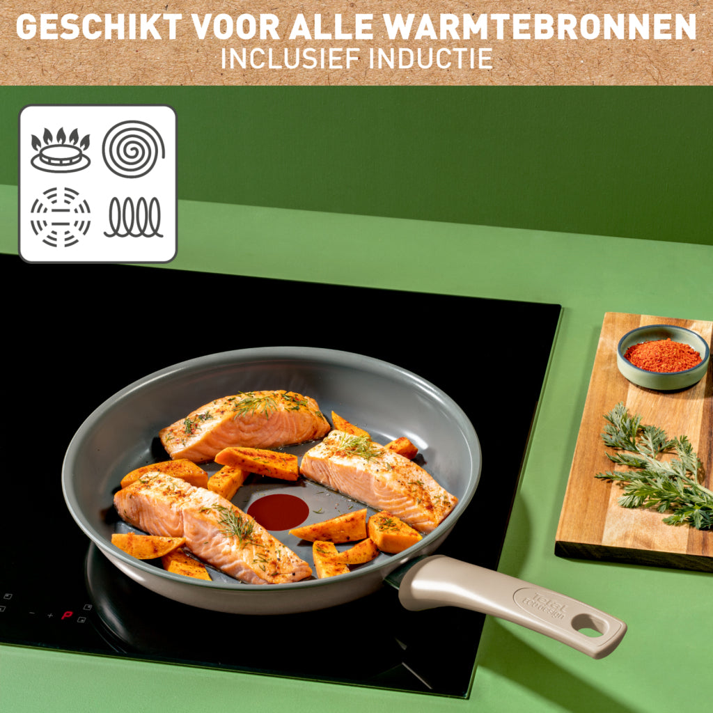 Tefal c43004 revive keramische koekenpan 24 cm