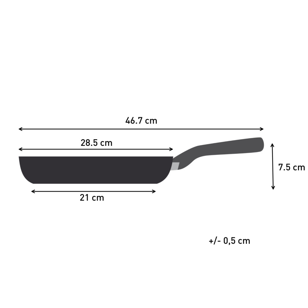 Tefal Kochgeschirr Tefal Cook Change Bratpfanne 28 cm PFAS-freie Keramik-Antihaftbeschichtung geeignet für Induktion