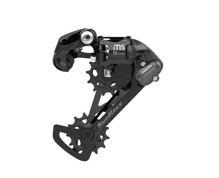 Sunrace achterderailleur 10-speed | ms100 | zwart.
