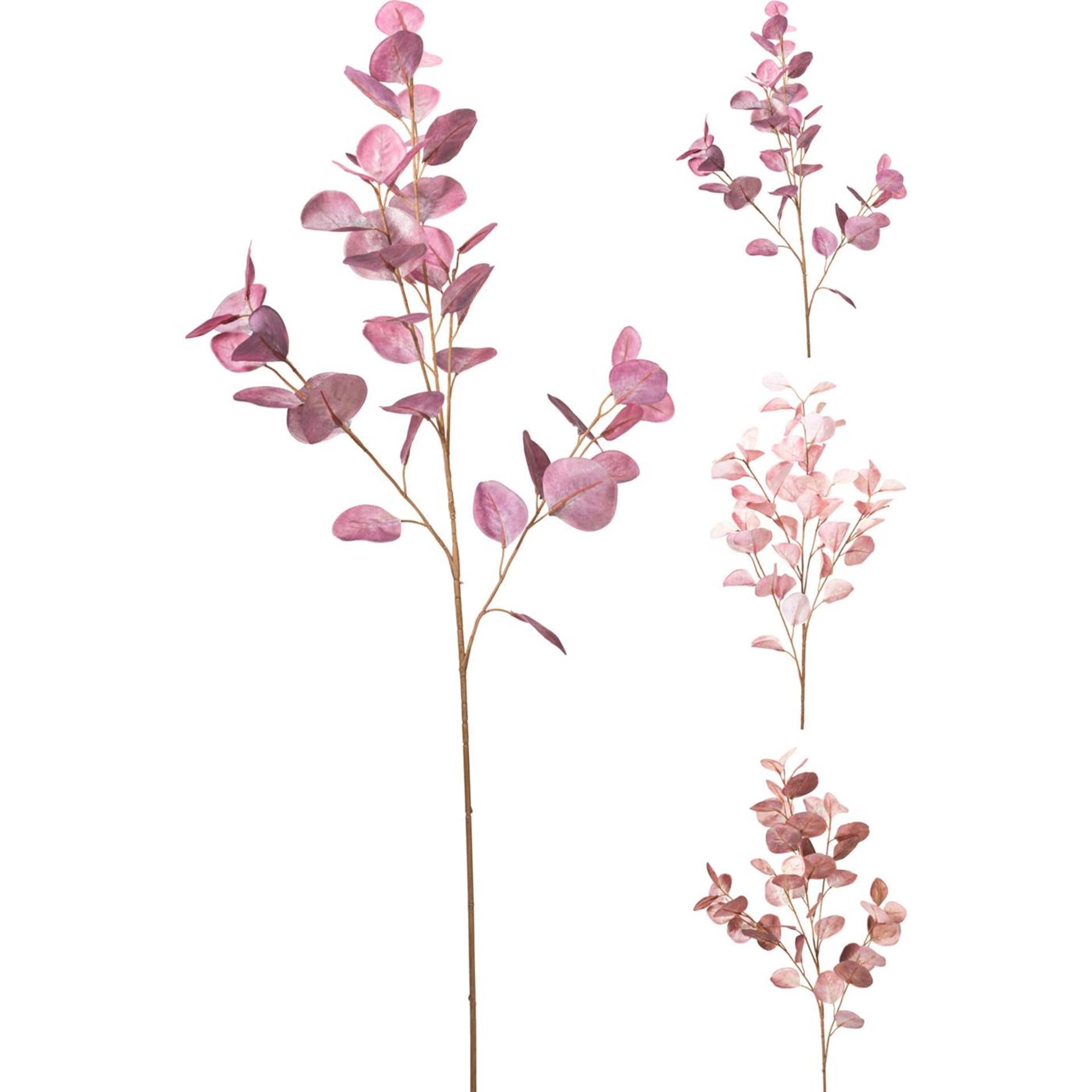 Home styling kunsttak glimmend eucalyptus
