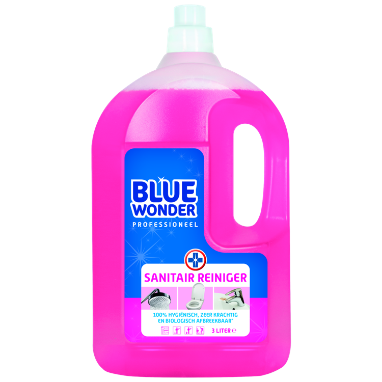 Hg blue wonder professioneel sanitairreiniger 3000ml - 10910623