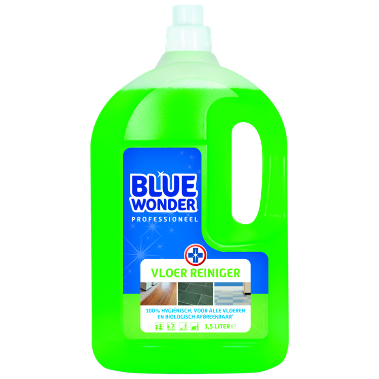 Hg blue wonder professioneel vloerreiniger 1,5l - 10910624