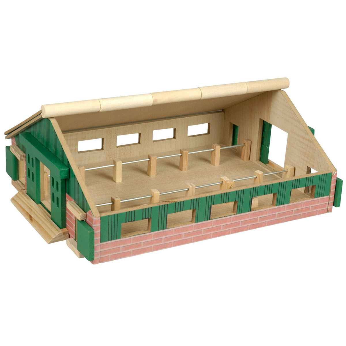 Kids globe loopstal hout 1:87