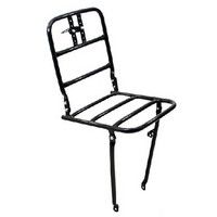 Frontgepäckträger 24 schwarzes Aluminium