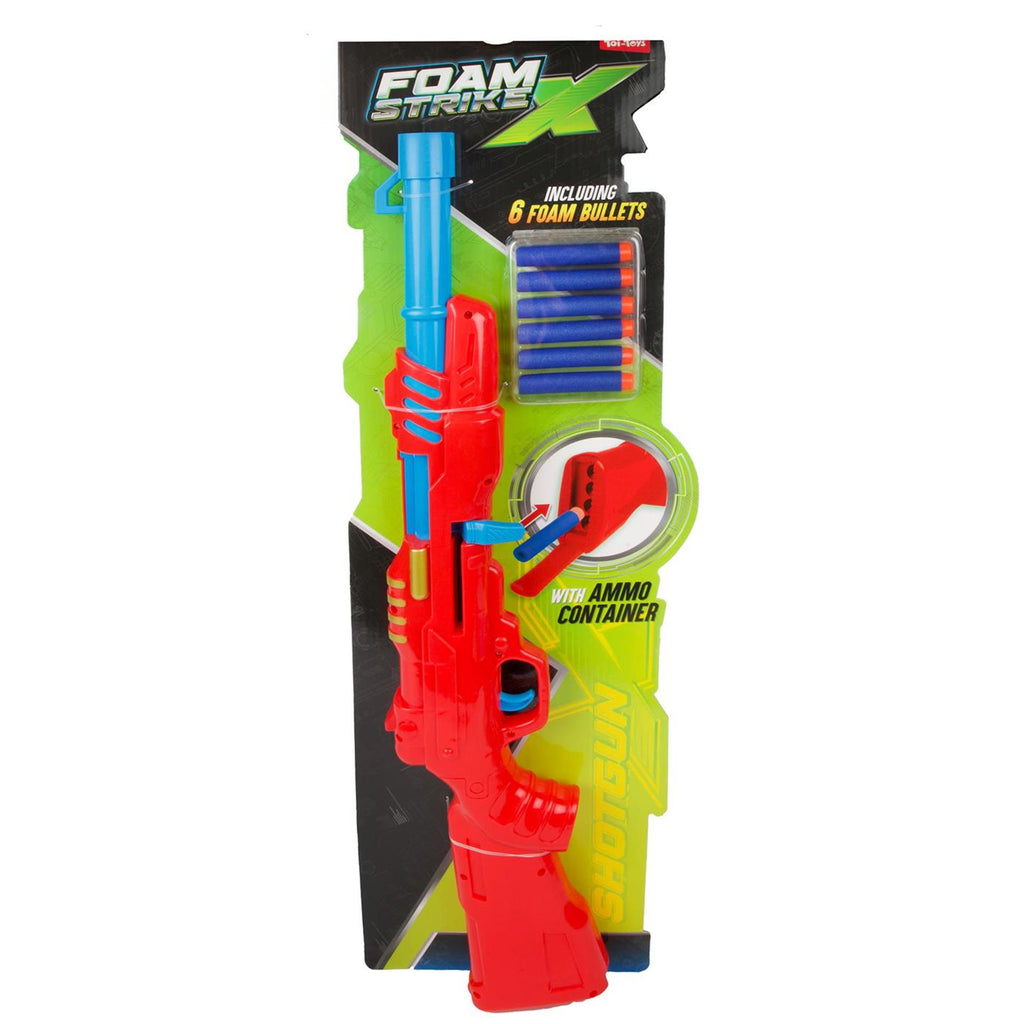 Toi-toys foam strikex shotgun met 6 foampijlen