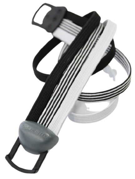 Snelbinder Trio Gazelle 28 Power - zwart gestreept wit wit