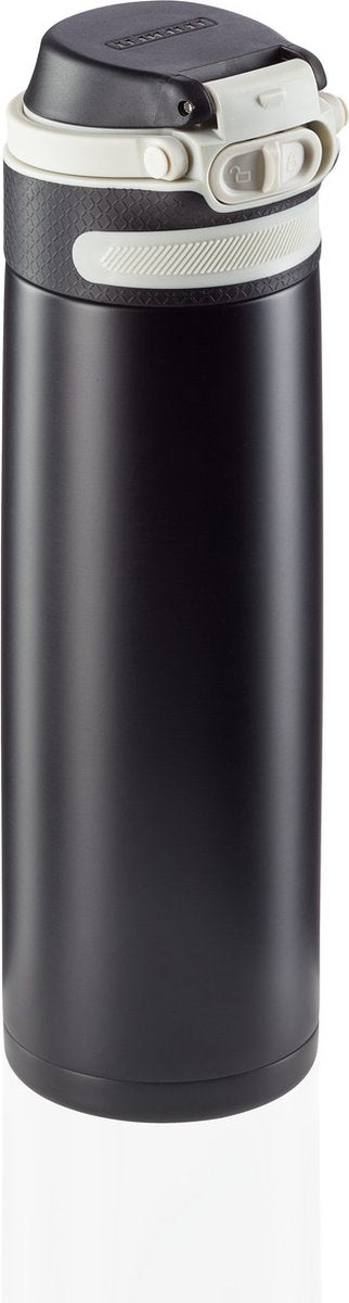 Leifheit Thermosflasche Flip 600 ml Schwarz
