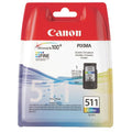 Cartridge canon cli-511 cyaan magenta geel