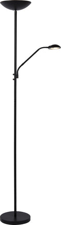 Lucide zenith - leeslamp - led dimbaar - 3000k - zwart