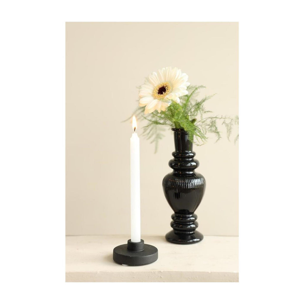 Ideas 4 seasons kaarsen h14cmxø1.2cm wit set a 12 stuks