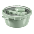 Curver lunchset smart to go eco rond 1,6l | 2 stuks