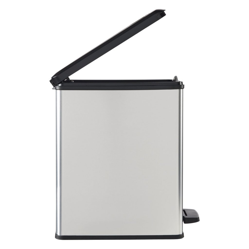 Curver Decobin Slim Treteimer 25L Metallic Schwarz