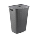 Curver softex wasbox + deksel antraciet