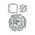 Tonic studios • essentials die set topper flourishing flower