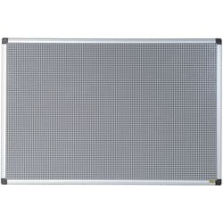 Combi-bord bi-office aluminium 60x45cm grijs