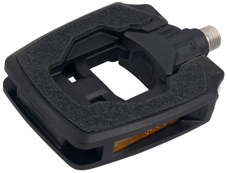 Marwi vouwpedalen union sp-157 sandblock | zwart | kaart
