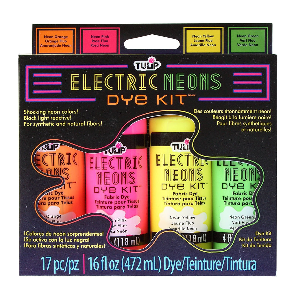 Tulip one-step tie dye tulip • tie-dye set 118ml neon 4 kleuren