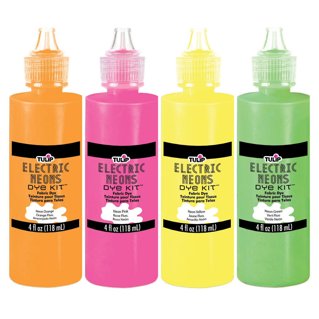 Tulip one-step tie dye tulip • tie-dye set 118ml neon 4 kleuren