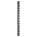Bindruggen gbc plastic a4 19mm zwart 165vel