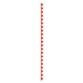 Bindruggen gbc plastic a4 8mm rood capaciteit 45vel