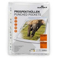 Durable geperforeerde showhoezen transparant