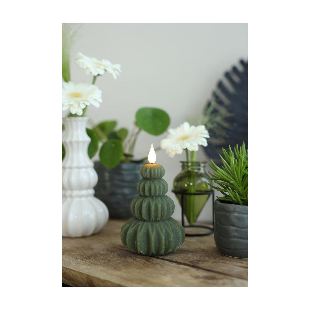 Ideas 4 seasons led kaars boom ø6,9xh12cm