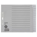 Blanco tabbladen leitz 1224 grijs karton
