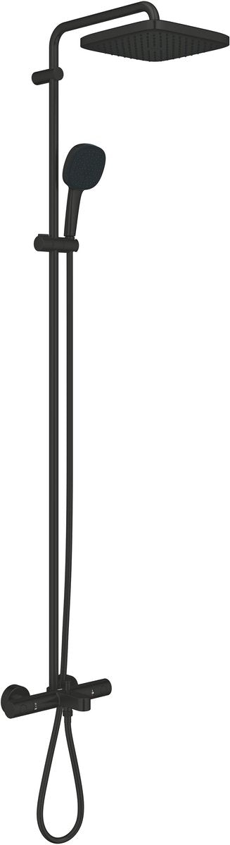Grohe vitalio comfort 250 douchesysteem - wandmontage - aquacalibrator - matte black