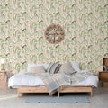 Tapeten von DUTCH WALLCOVERINGS in den Farben Flamingocreme und Mint
