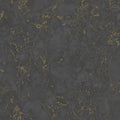 Niederländische Wandmalerei, niederländische Wandmalerei-Tapete, Marmor, Schwarz und Gold