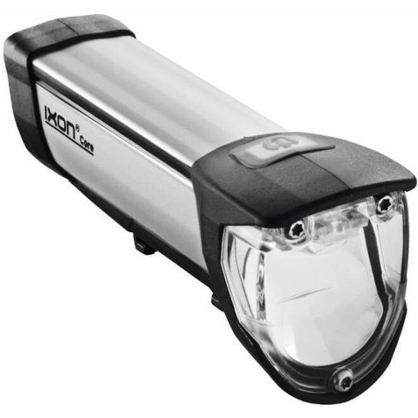 Busch und Müller IXON Core + IXXI Rücklichtset, USB-aufladbar, 50 Lux - schwarz/silber
