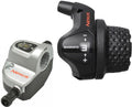 Draaiversteller 3 speed Shimano Nexus SL-3S41E met kabels en clickbox - zwart (werkplaatsverpakking)