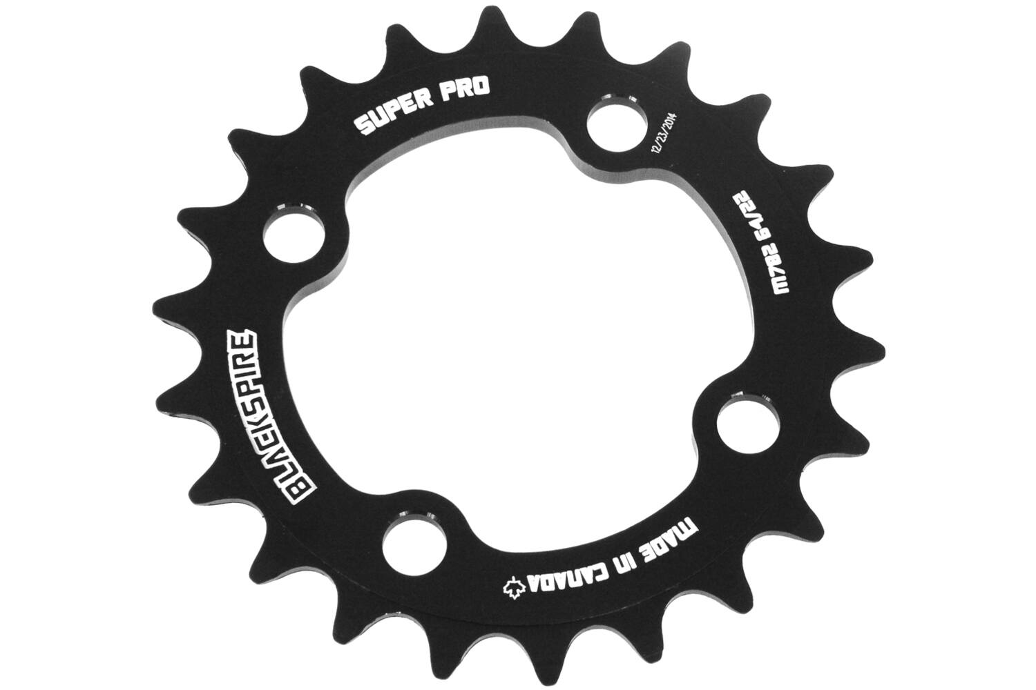 Blackspire - Kettenblatt MTB Super Pro 64 22 schwarz