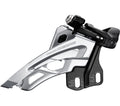 Shimano Front Carbeilleur 3 x 10-Gang Deore FC-M6000 Seitenschwung Direkter Baugruppe Low 40-42T Schwarz
