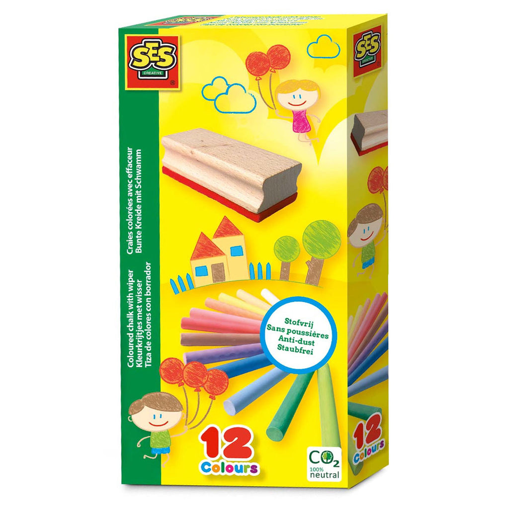SES-Buntstifte mit Radiergummi