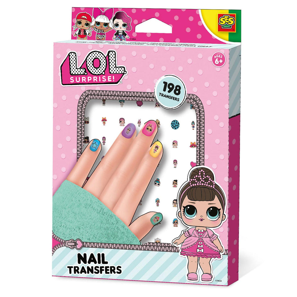 Ses lol surprise Nageltransfers