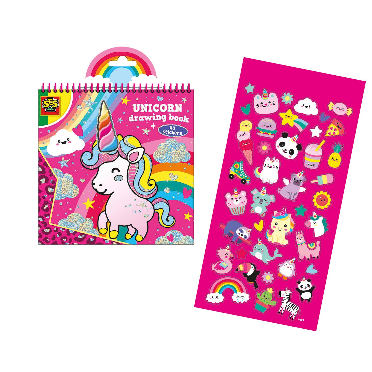 Ses creative ses unicorn kleurboek